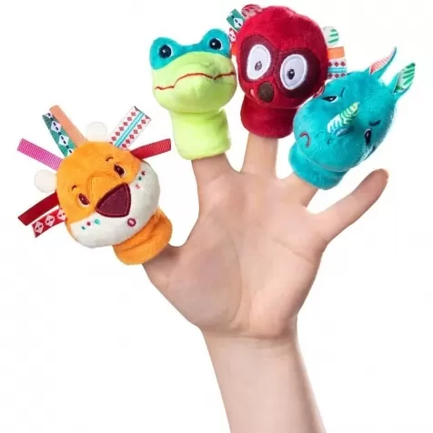 burattini da dito 4 soggetti jungla: 1