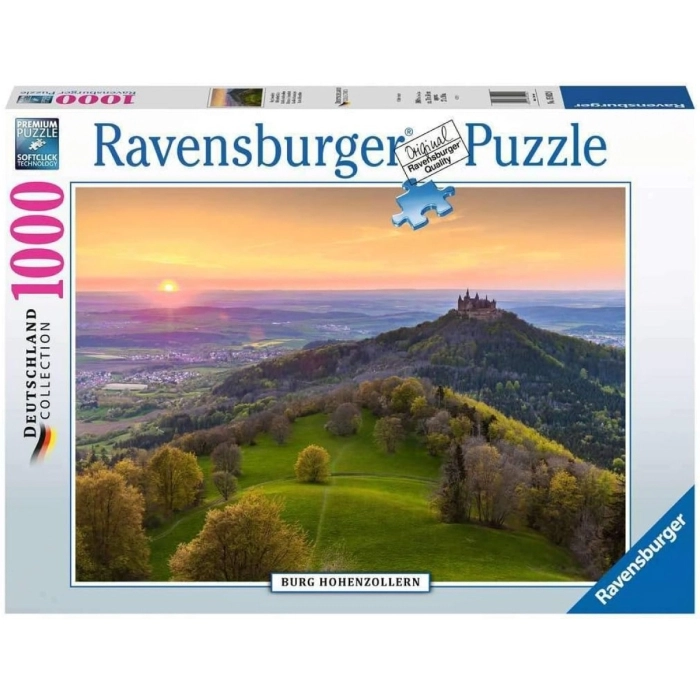 castello di hohenzollern - puzzle 1000 pezzi