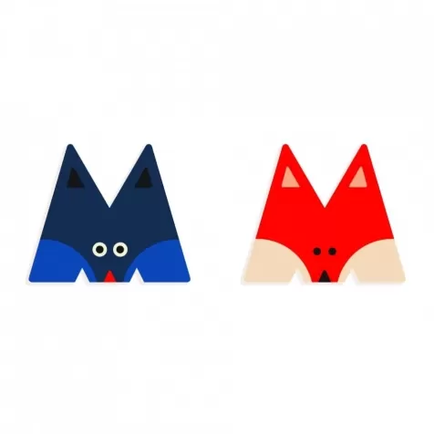 lettera in legno - m