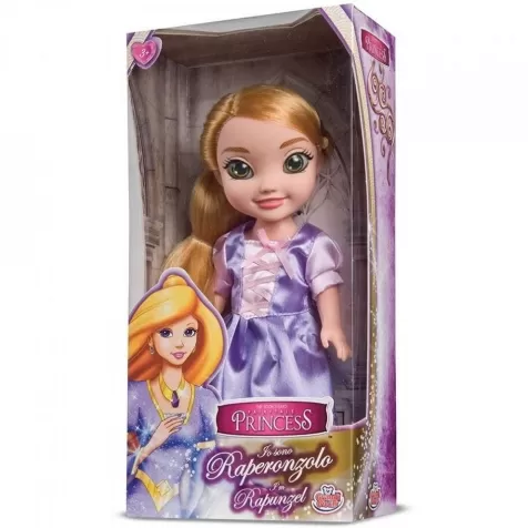 princess doll - bambola rapunzel 25 cm