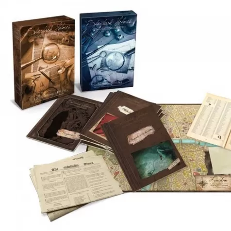 Asmodee, Sherlock Holmes Consulente Investigativo: I Delitti del Tamigi e  Altri Casi, Gioco da Tavolo Investigativo, 1-8 Giocatori, 14+ Anni,  Edizione in Italiano : : Giochi e giocattoli