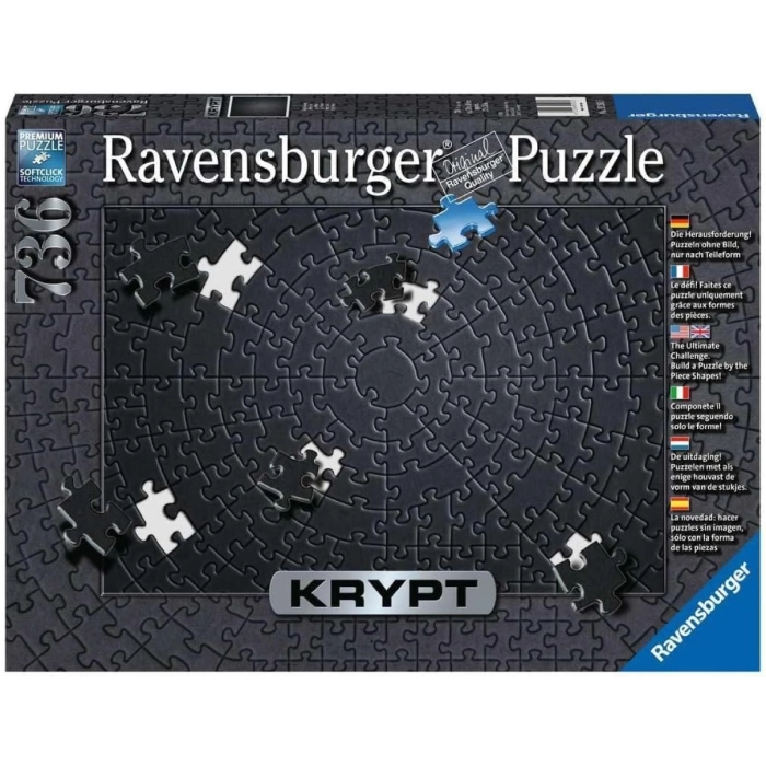 krypt black - puzzle 736 pezzi