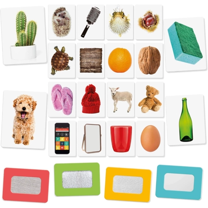 flashcards tactile montessori