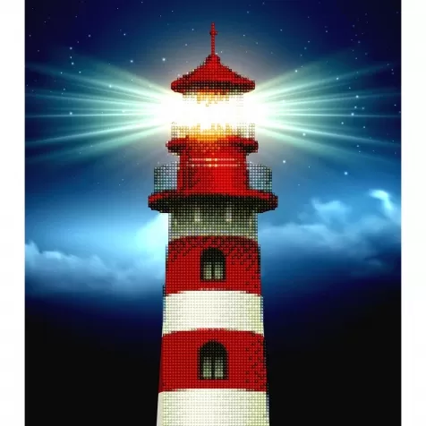 light house - diamond dotz advanced 49941 37x42cm