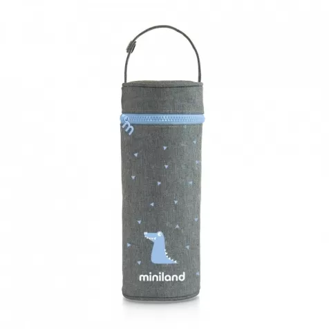 termibag silky azzurra - borsa isotermica per thermos e biberon 350 ml