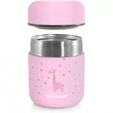 silky food thermos mini rosa -  thermos per solidi da 280 ml