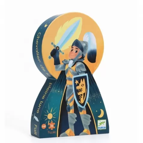 cavaliere della luna piena - puzzle 36 pezzi silhouette: 1