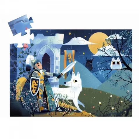 cavaliere della luna piena - puzzle 36 pezzi silhouette: 2