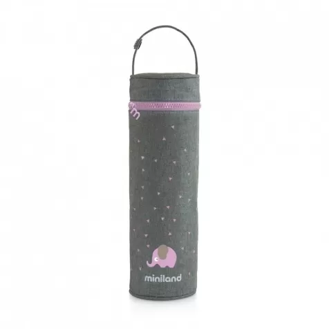 thermibag silky rosa - borsa isotermica per thermos e biberon 500 ml