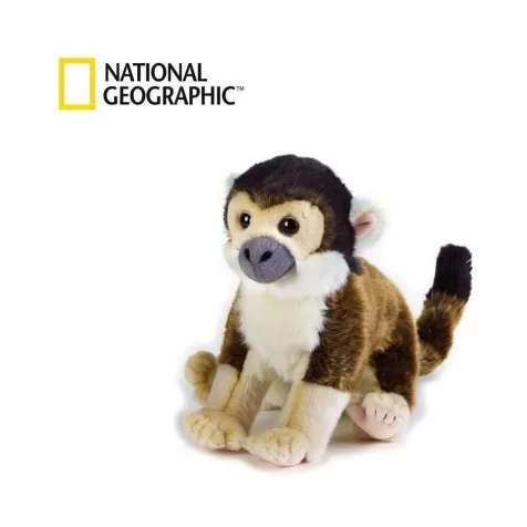 scimmia scoiattolo - peluche 30cm national geographic