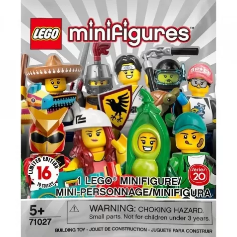 71027 - minifigures serie 20 bustina singola