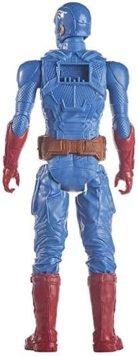 capitan america - avengers titan hero - statua di 30cm - blast gear compatibile