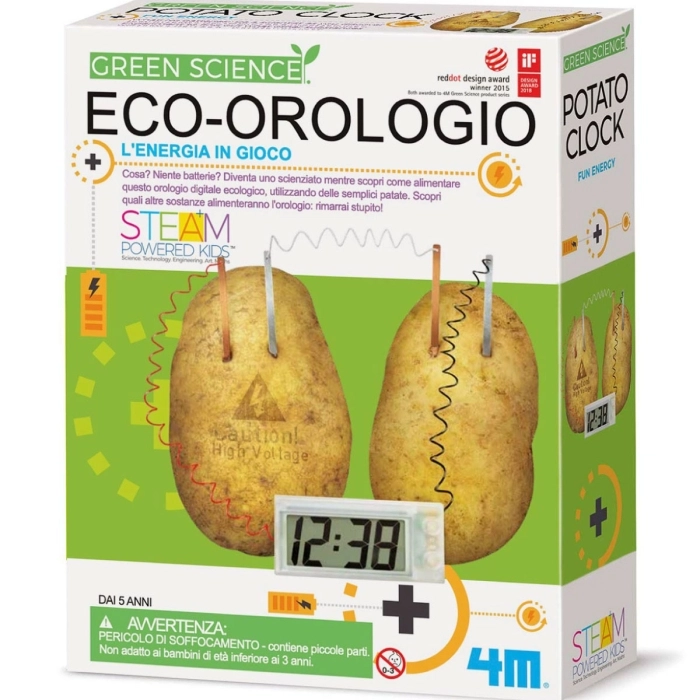 green science - eco-orologio
