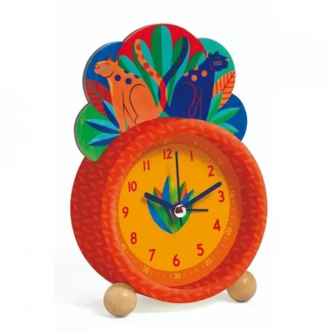 orologio sveglia - felini della giungla