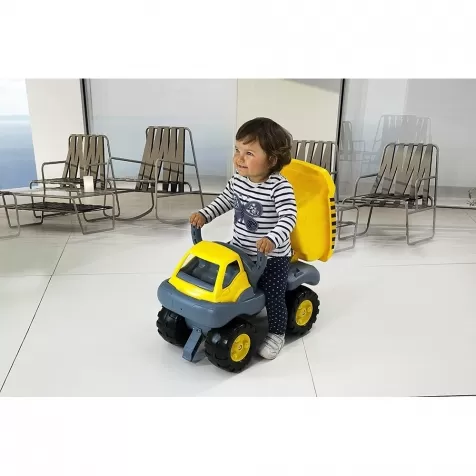 camion con cassone giallo monster truck grande