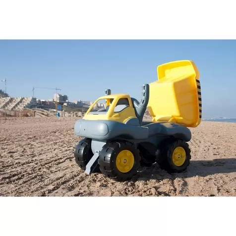 camion con cassone giallo monster truck grande