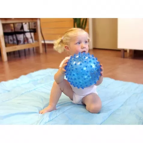 palla sensoriale blu da 20cm