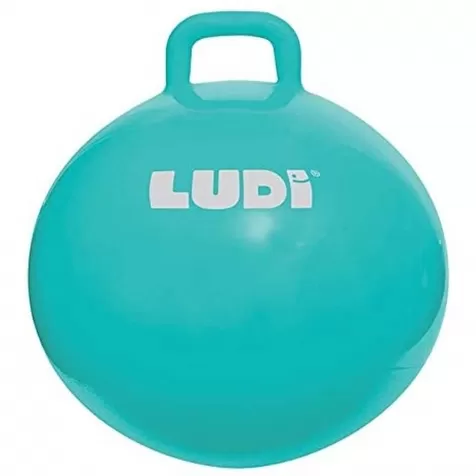 pallone gonfiabile per saltare xxl 55cm azzurro