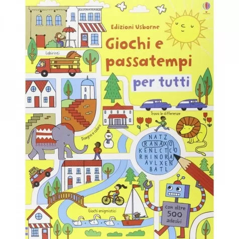 giochi e passatempi per tutti