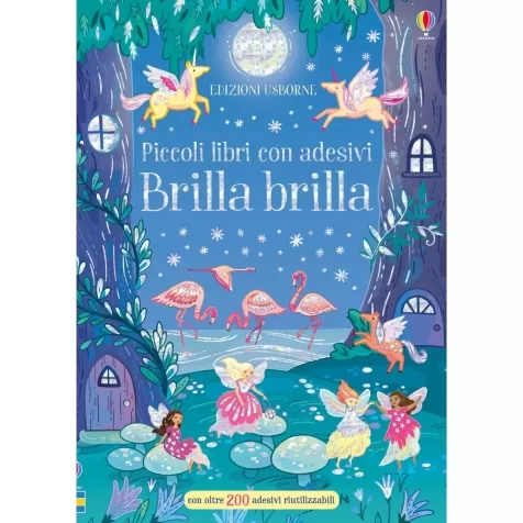 brilla, brilla - piccoli libri con adesivi