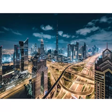 vista di dubai - puzzle 2000 pezzi