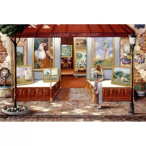 gallery of fine arts - puzzle 3000 pezzi: 2