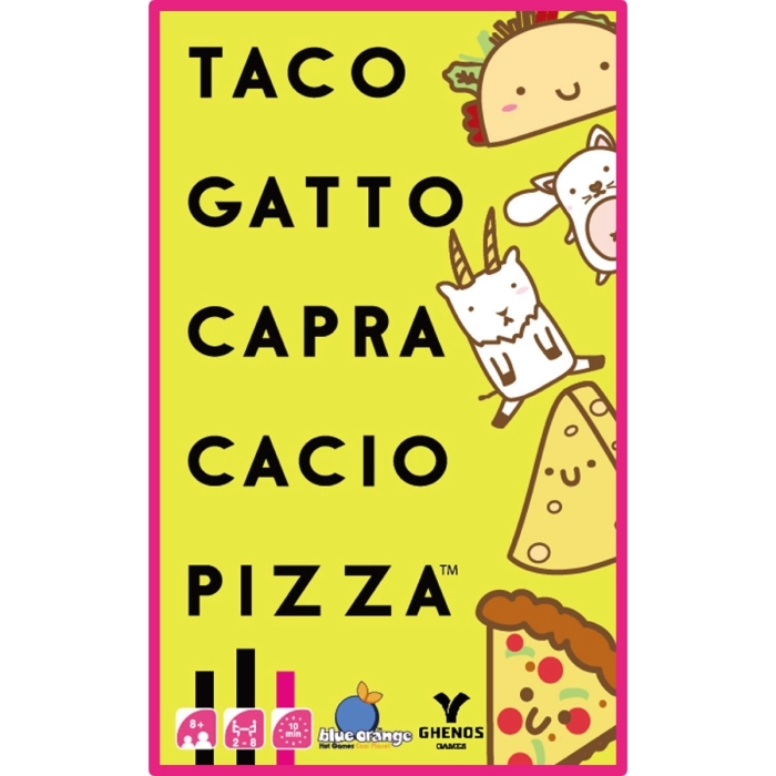 taco gatto capra cacio pizza