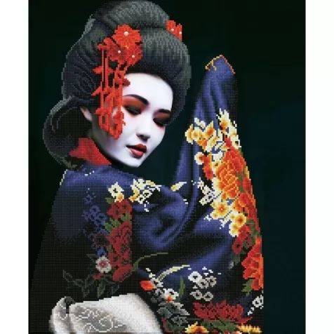 kyoto beauty - diamond dotz intermediate dd10.043 50x60cm