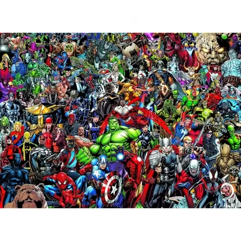 impossible marvel - puzzle 1000 pezzi