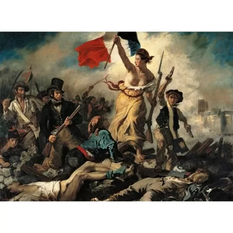 museum liberty leading the people - lo - puzzle 1000 pezzi