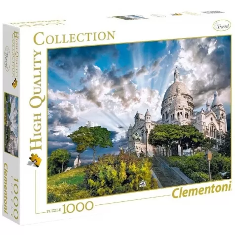 montmartre - puzzle 1000 pezzi high quality collection