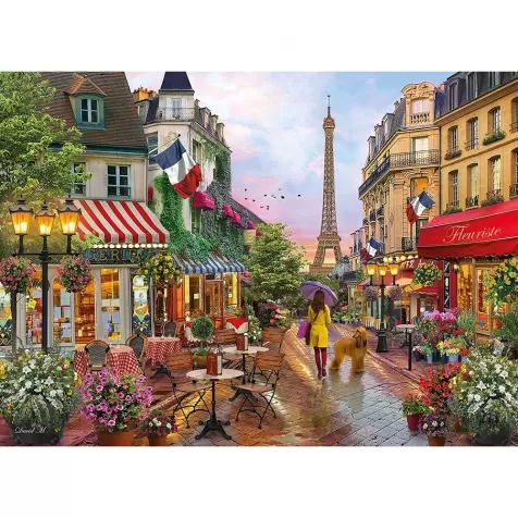 flowers in paris - 2019 - puzzle 1000 pezzi high quality collection