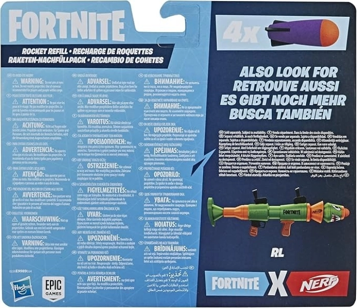 nerf fortnite - ricarica missili blaster: 4