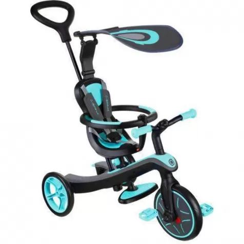 globber - triciclo xplorer trike 4in1 - azzurro: 1