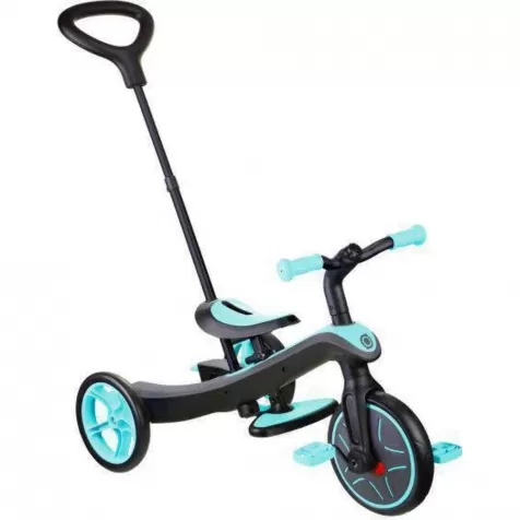 globber - triciclo xplorer trike 4in1 - azzurro: 2