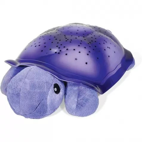 twilight turtle viola - tartaruga peluche con proiettore di cielo notturno stellato