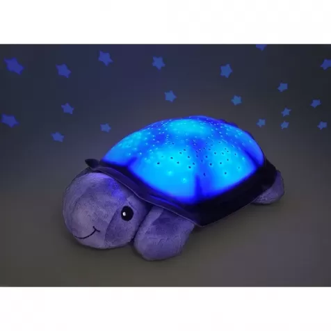 twilight turtle viola - tartaruga peluche con proiettore di cielo notturno stellato