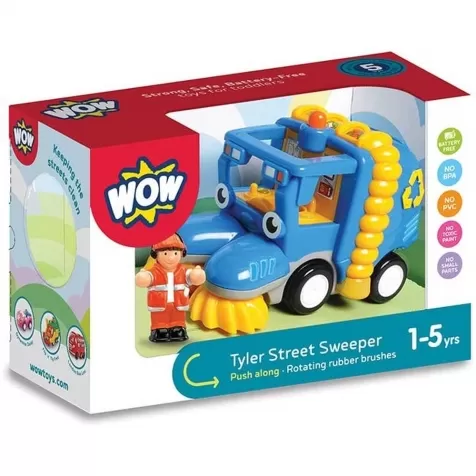 tyler street sweeper - lavaggio strade con personaggio