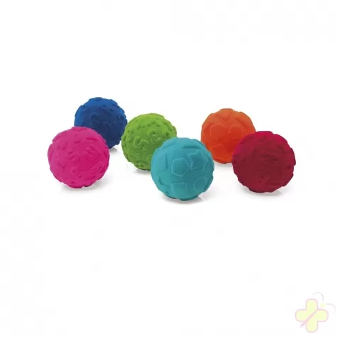 palla educativa morbida in caucciu naturale