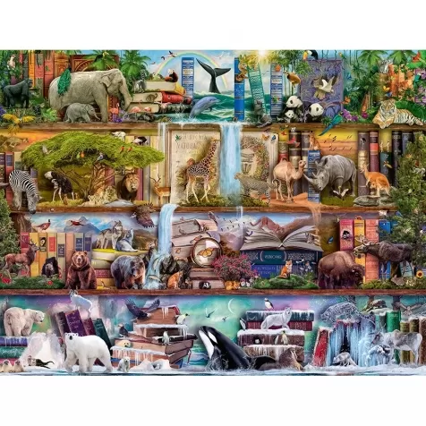 animali selvatici - puzzle 2000 pezzi
