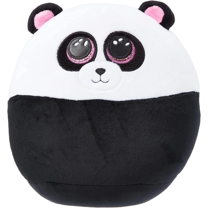 squish-a-boos - bamboo - cuscino peluche panda 33cm