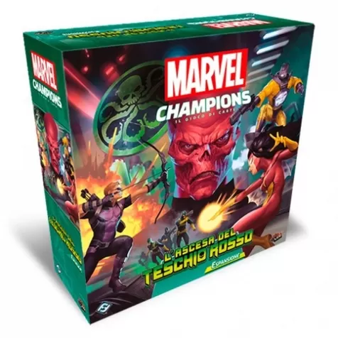 marvel champions lcg - l'ascesa del teschio rosso