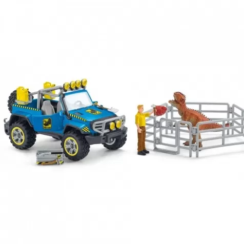 veicolo 4x4 con dinosauro: 2