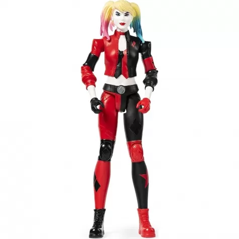 dc comics - harley quinn personaggio snodabile 30cm