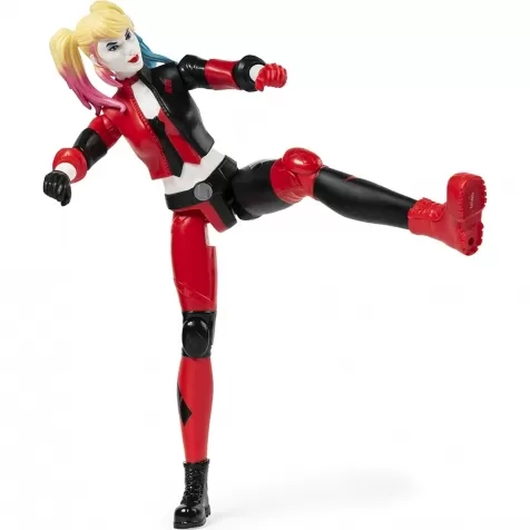 dc comics - harley quinn personaggio snodabile 30cm