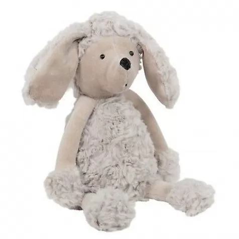 cane barboncino bianco 30cm - peluche morbido