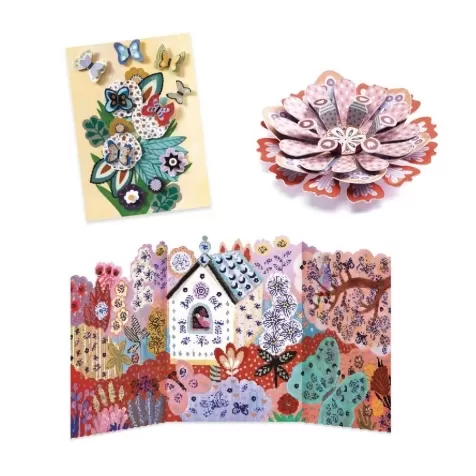 il giardino dei fiori - set creativo multiattivita
