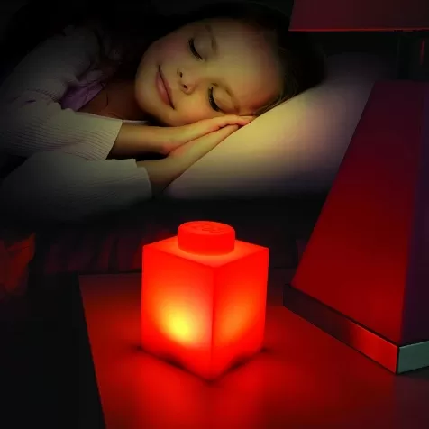 luce notturna brick led rosso