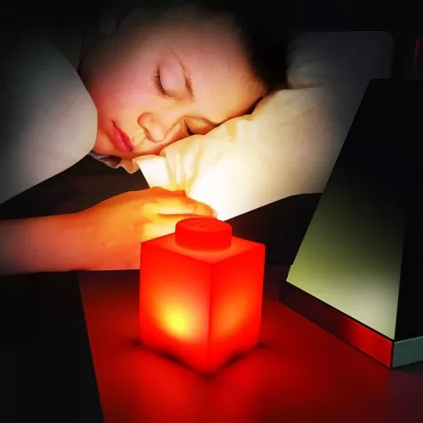luce notturna brick led rosso