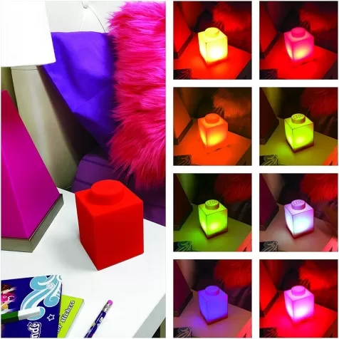 luce notturna brick led rosso